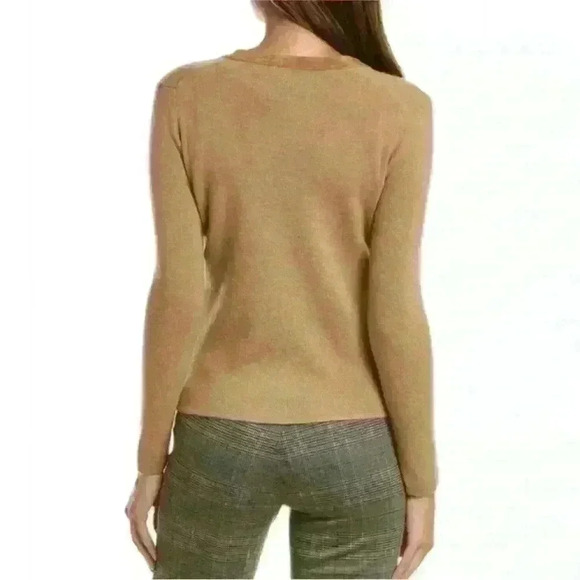 Bruno Magli- Wool/Cashmere Blend Brown V-Neck
Cardigan Women's Medium EUC! - Picture 2 of 11